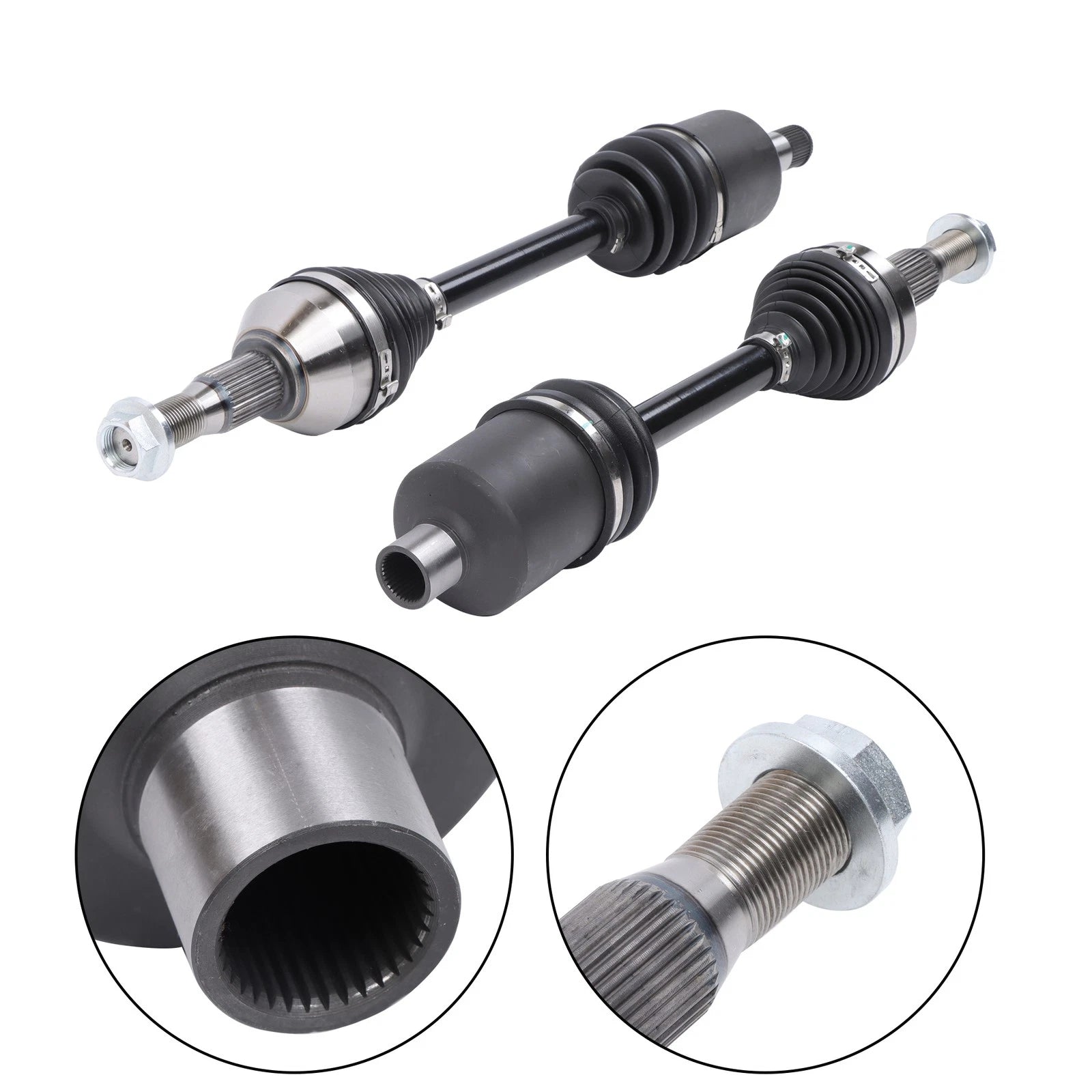 Set of 2 Front CV Axle Assemblies for Pontiac Grand Prix (1997–2008)