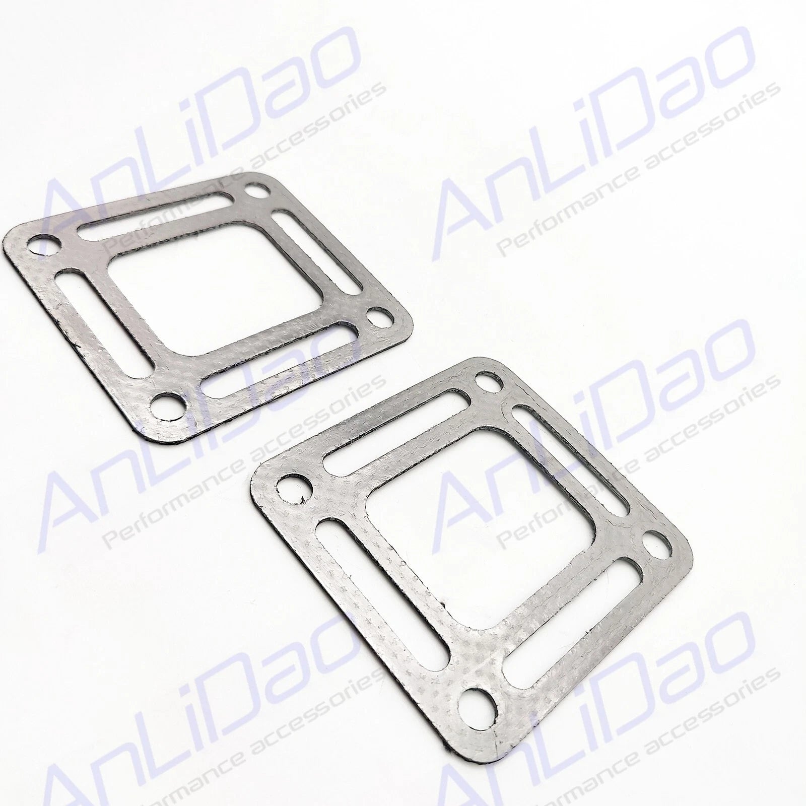 Stainless Steel Exhaust Riser Elbow Manifold Gaskets for Mercruiser 4.3 5.0 5.7L