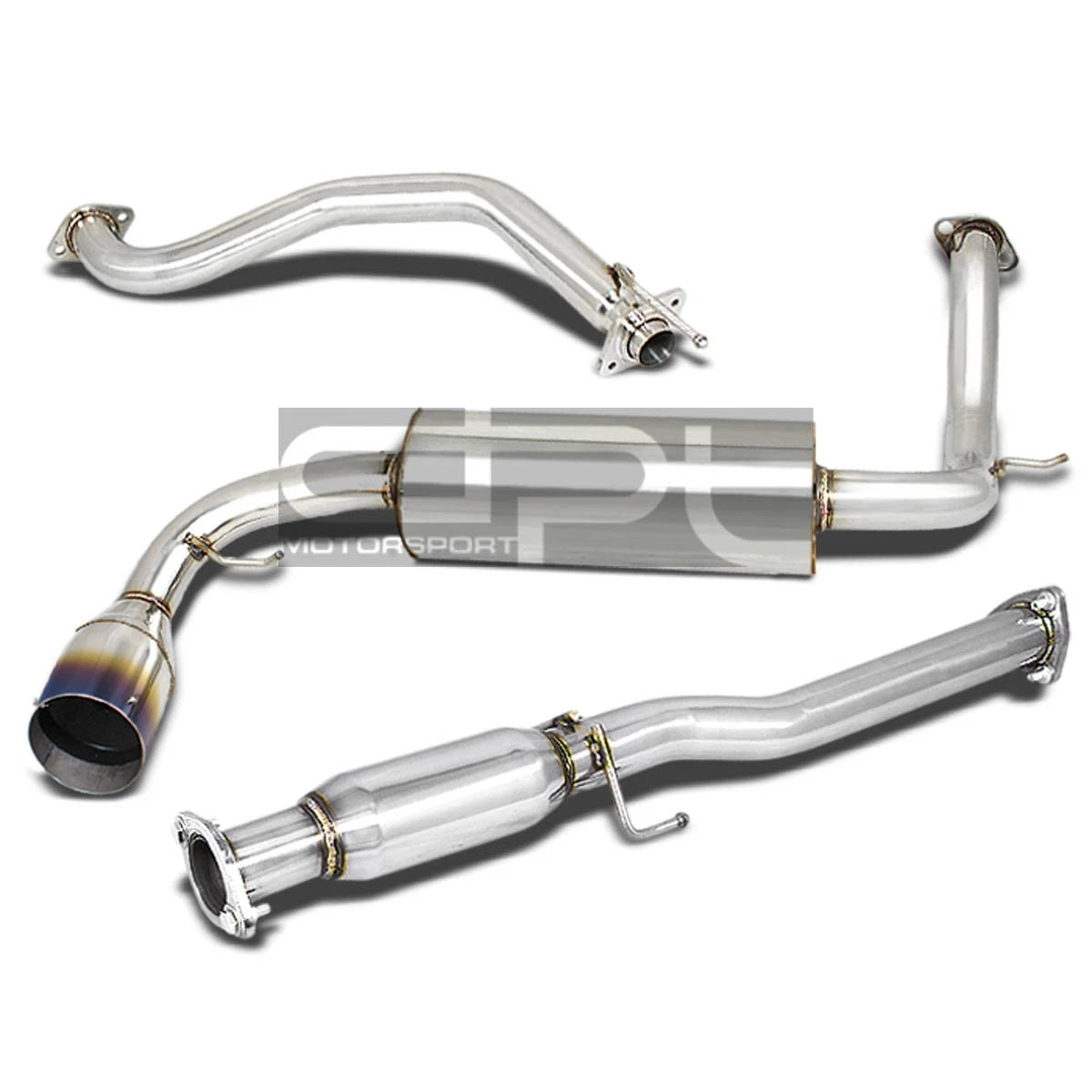 Stainless Steel Catback Exhaust Muffler for Honda CRX/CR-X (1984–1991)