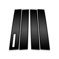 Carbon Fiber Pillar Post Covers Keypad Cutout for Ford Escape (2013–2019)