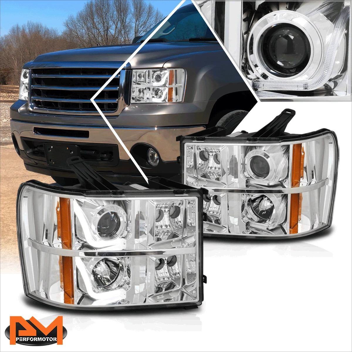 Set of 2 Chrome 5" Oval Side Step Nerf Bars for Dodge Ram Truck (2002–2009)