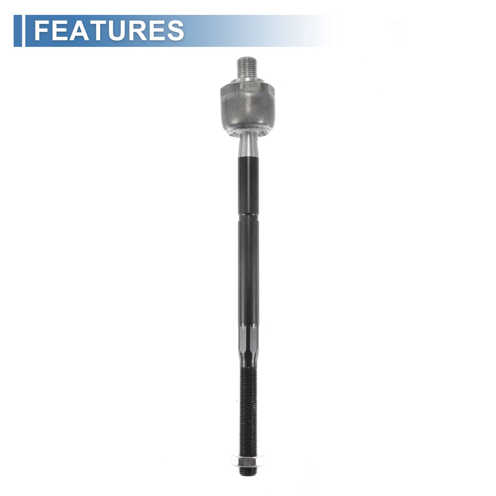 2X Front Inner Tie Rod End Links for Ford Explorer (2011–2019) & Lincoln MKT (2013–2019)