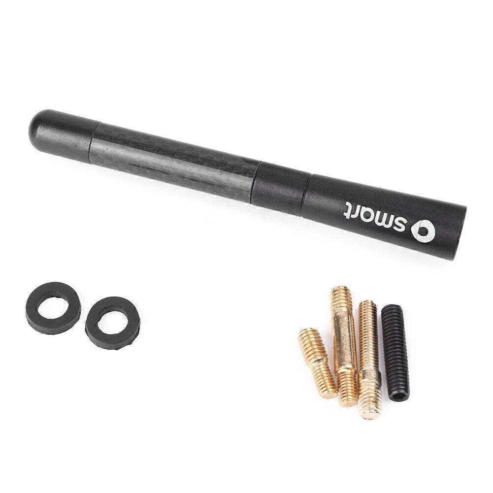 Short Carbon Fiber Auto Radio Antenna for Smart Fortwo (2007–2014)
