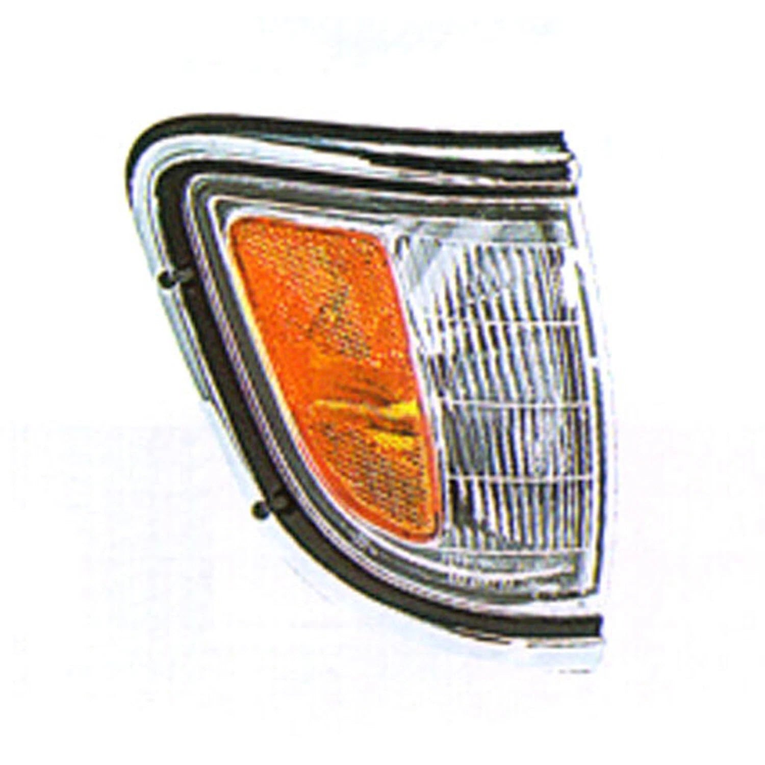Replacement Chrome Passenger Side Front Parking Marker Light Assembly