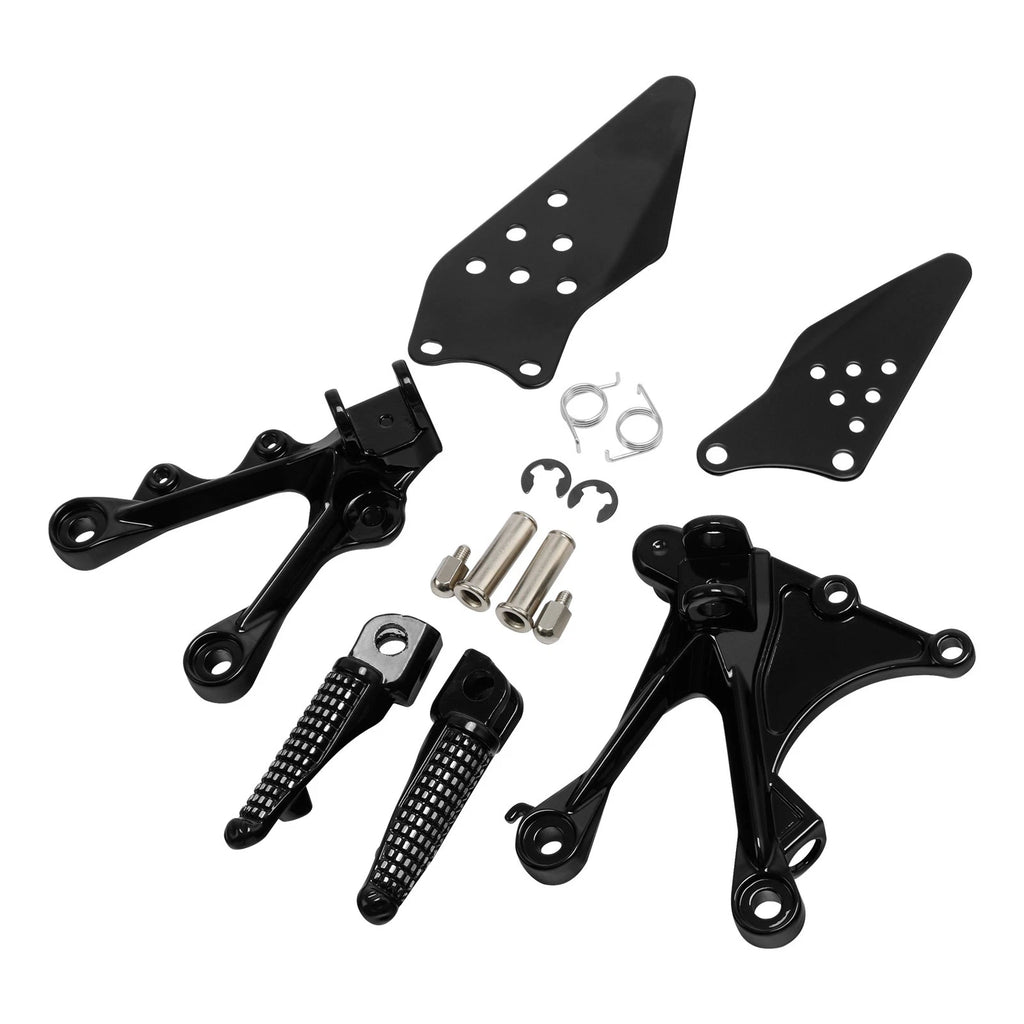 Front Driver Footpegs Bracket for Kawasaki Ninja ZX-6R ZX636 (2005–2008)