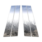 Diamond Grade 4pc Stainless Steel Pillar Post Covers for 2014-2024 Acura RLX