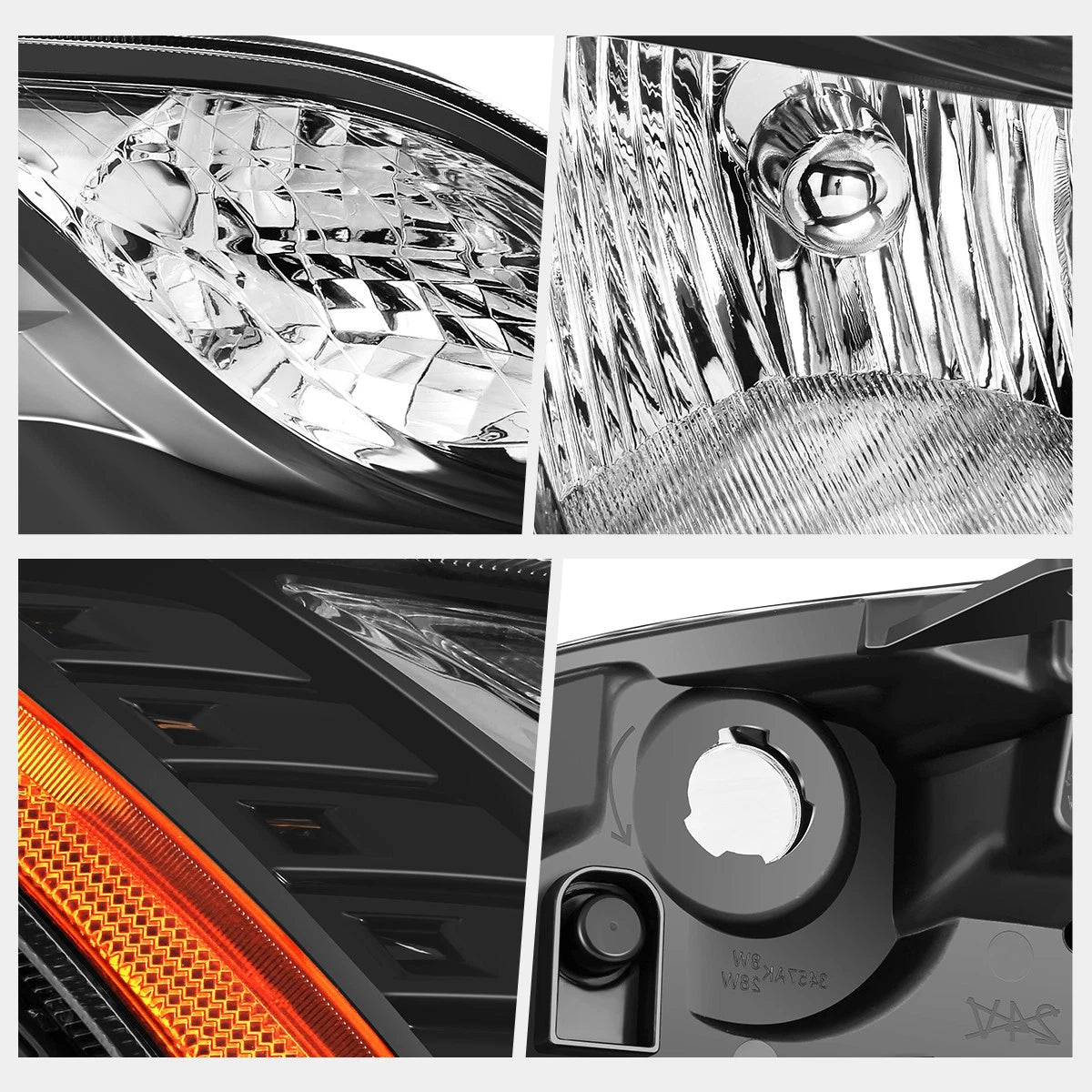 Right Side Headlight Lamp for Nissan Sentra SR SE-R Spec V (2010–2012)