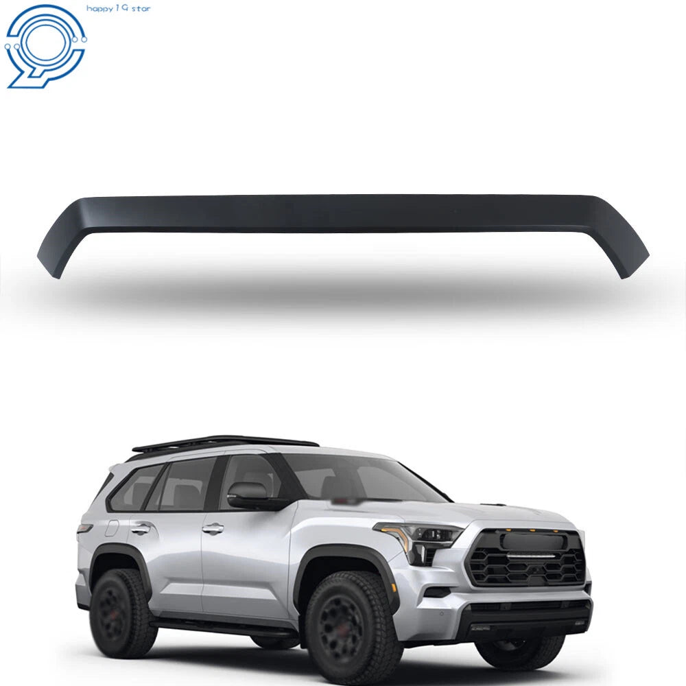 Front Upper Grille Molding Trim for Toyota Sequoia (2023–2024) Matt Black