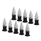 5MM Windshield Spike Bolts for Motorcycle - 10 Pcs Silver