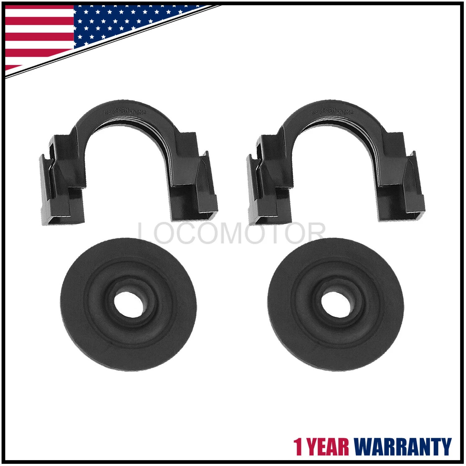 Upper Radiator Mount Bracket & Bushing for Nissan Sentra Altima Maxima Quest