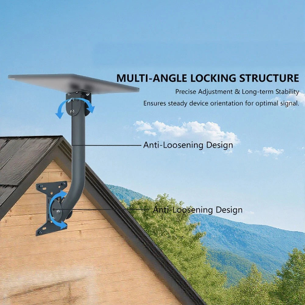 Adjustable Roof Bracket for Starlink Boats (Outdoor Use)