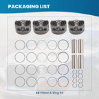 Engine Piston Set for Hyundai Elantra GT Tucson (2014–2018)