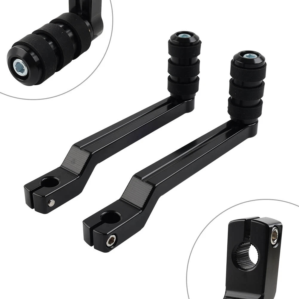 Heel Toe Shift Lever Shifter Pegs for Harley Softail FL (1986–2017) Trike 2008+
