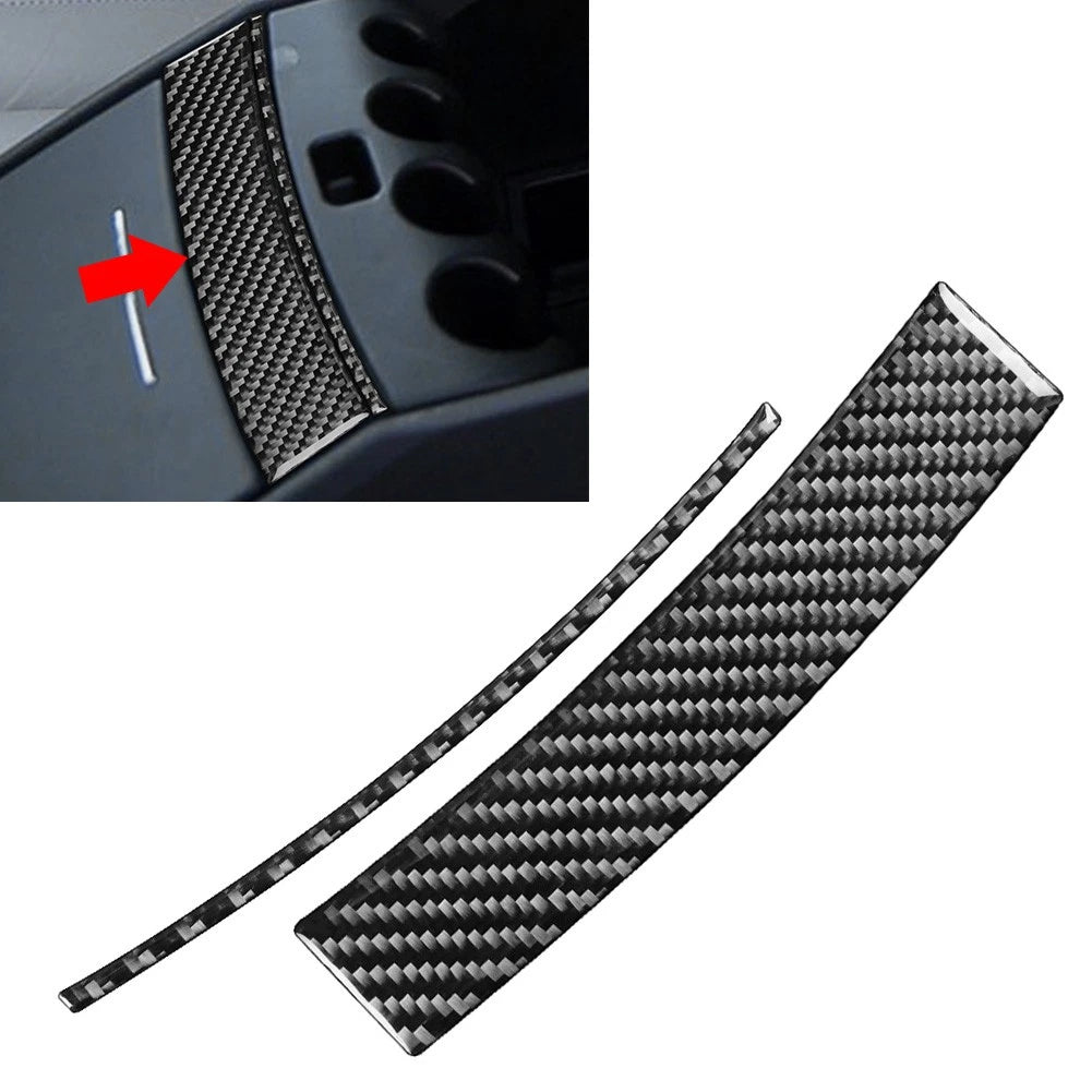Console Armrest Below Panel Cover Trim for Chrysler 300 300C (2005–2007) Carbon Black