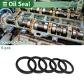 Set of 5 Oil Seal Rotary Shaft Seal NBR Rubber 50x60x5.5mm