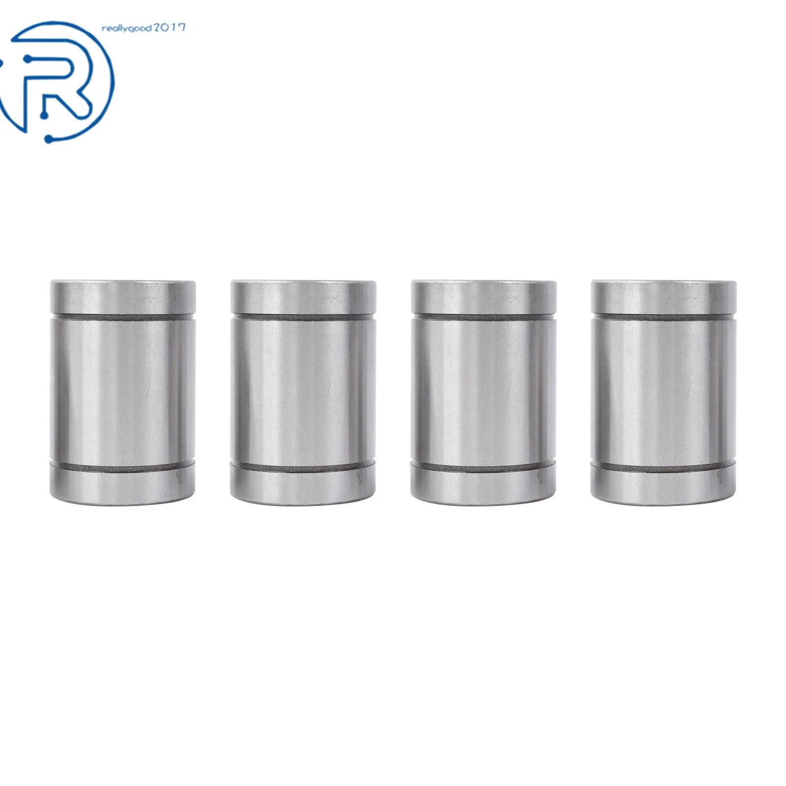Set of 4 LM25UUOP Linear Motion Ball Bearings 40mm OD 25mm Bore