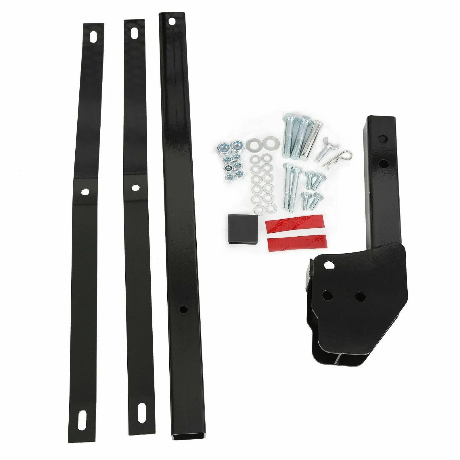 Folding Cargo Carrier Basket for Trailer Hitch (2" Receiver, 500 lbs)