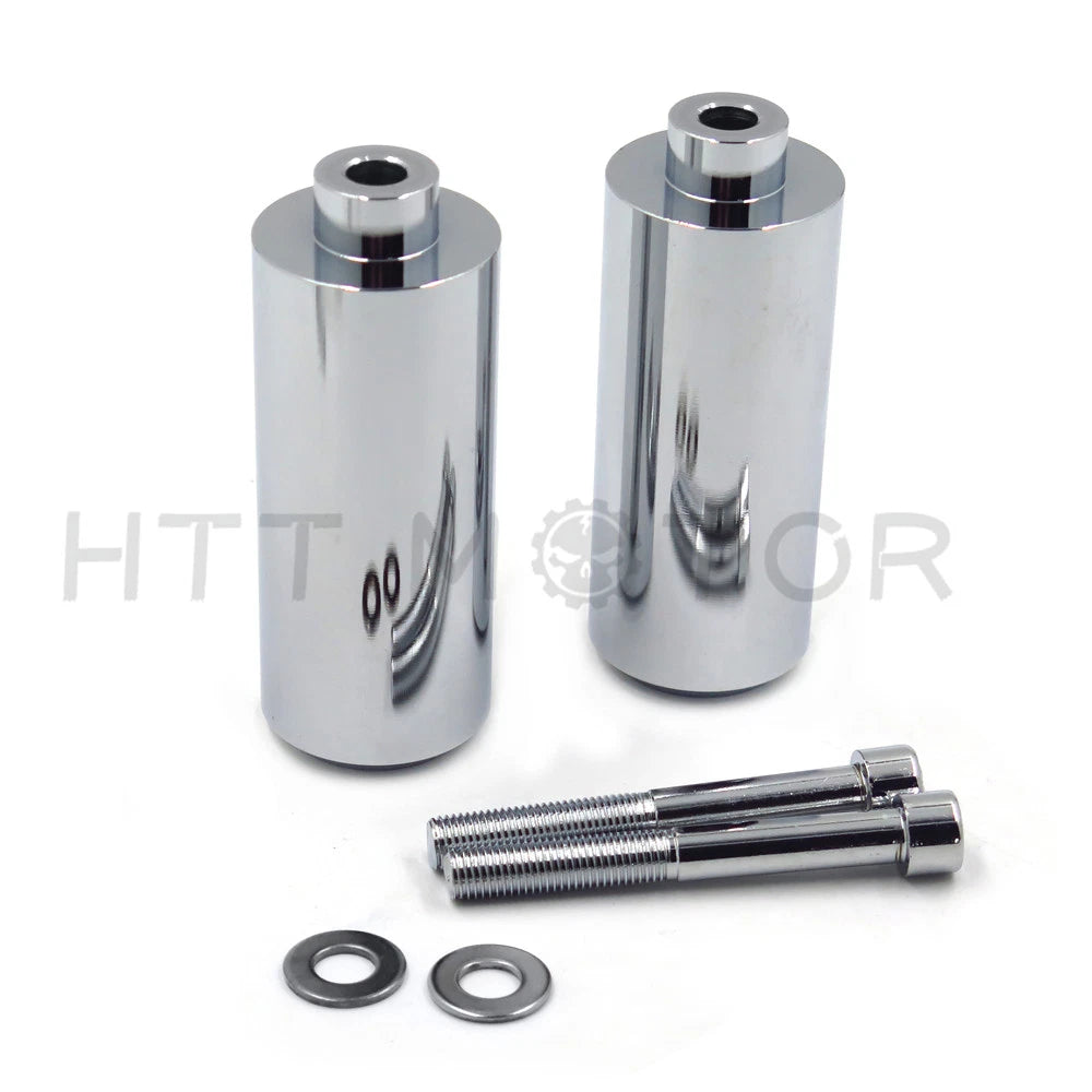 Aluminum Extended Frame Slider for Yamaha FZ-6 FZ-6S (2004–2012) Chrome