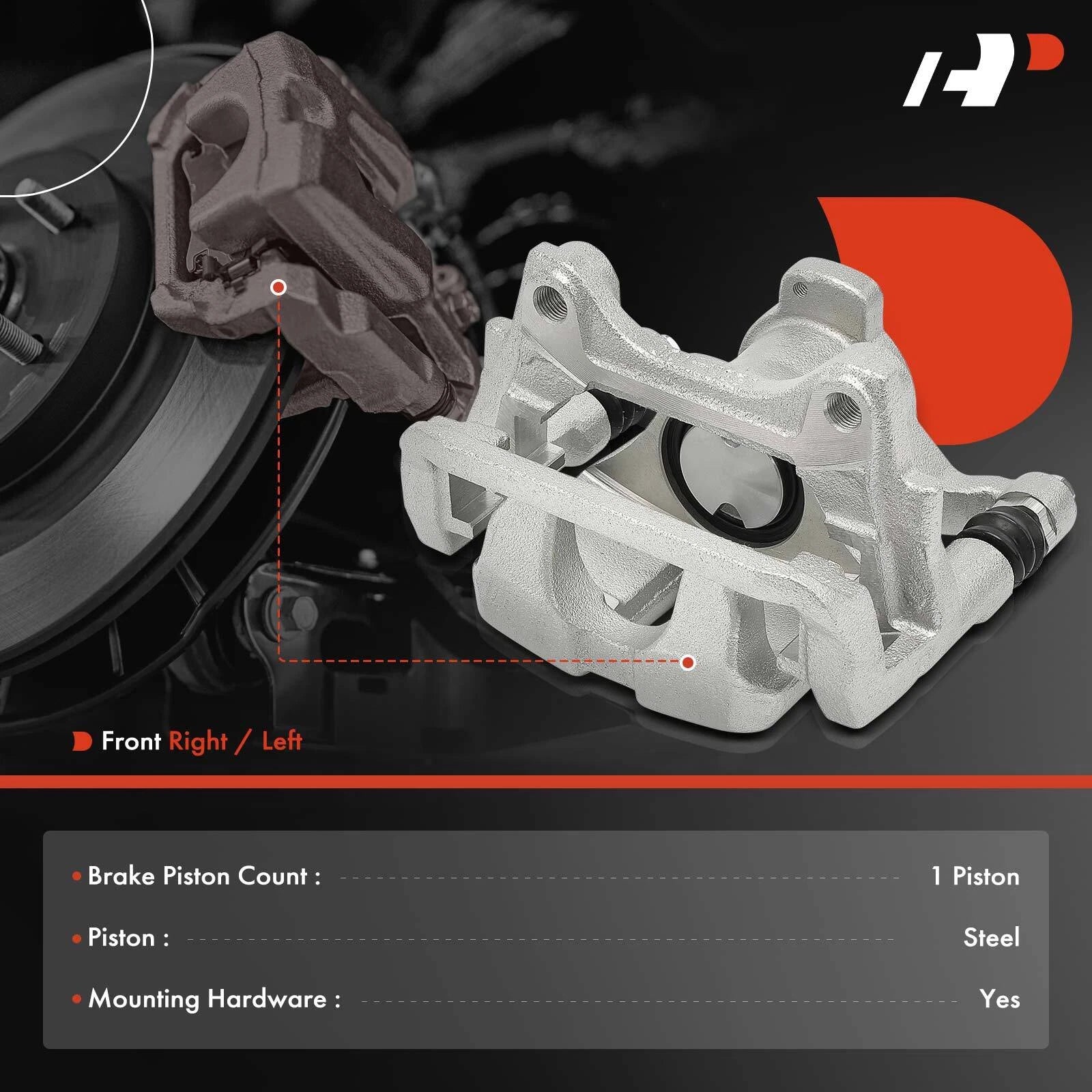 Rear Left Brake Caliper for Honda CR-V (2017-2022)