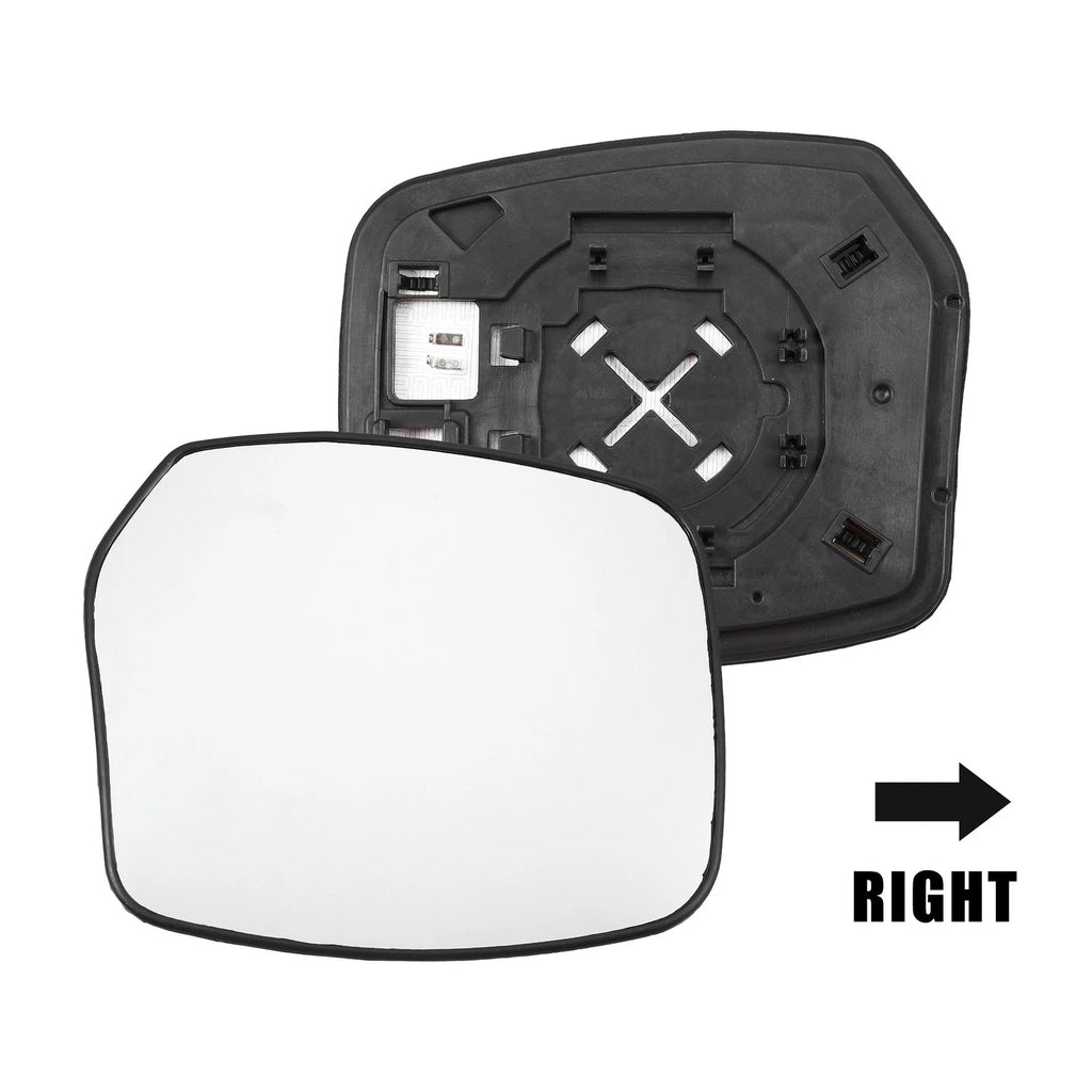 Heated Right Side Rearview Mirror Glass with Backing Plate for Infiniti QX56 (2004–2010)