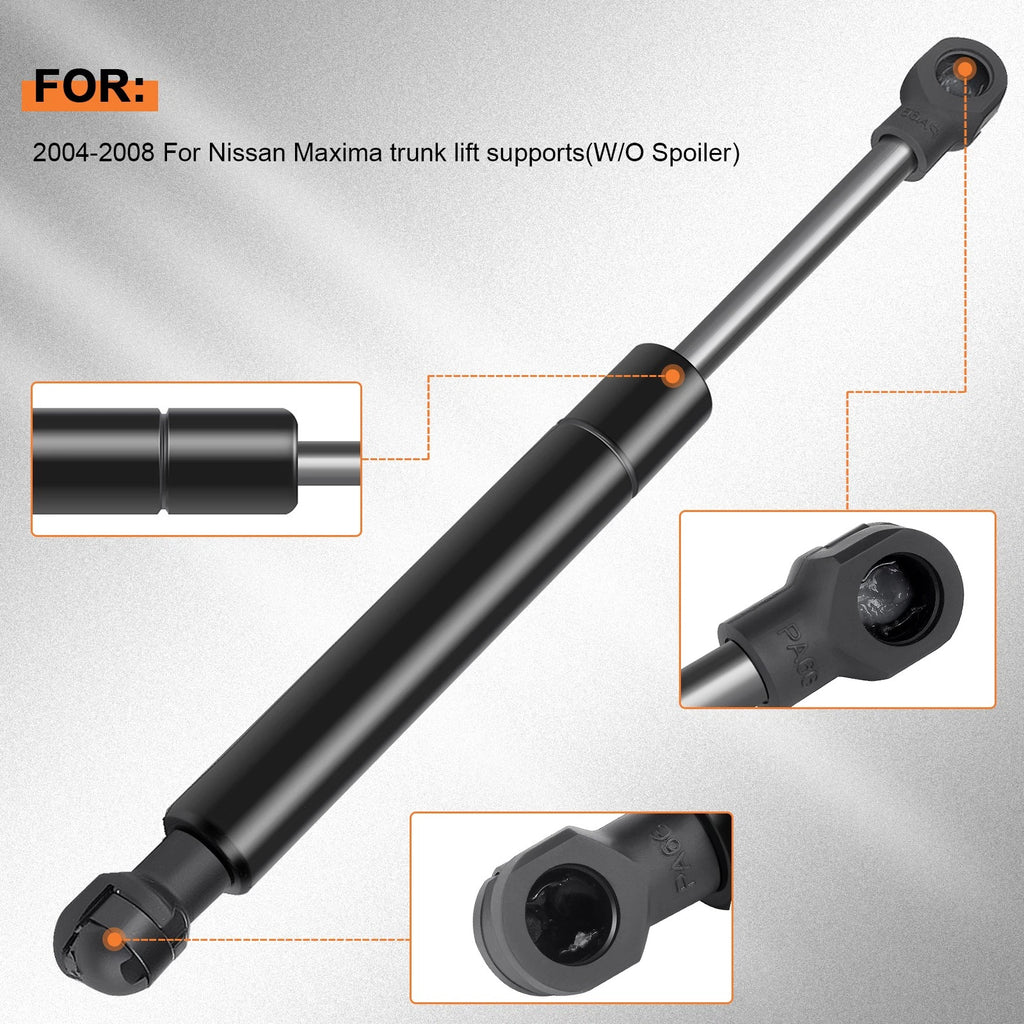2X Rear Trunk Lift Supports for Nissan Maxima (2004-2008)