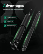 Set of 4 Shocks Struts for Ford F150 2WD (1997–2003)