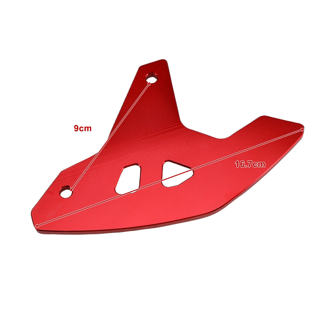 Rear Brake Disc Guard Cover for Suzuki DR-Z400SM (2000–2024) DRZ400/S/E Red