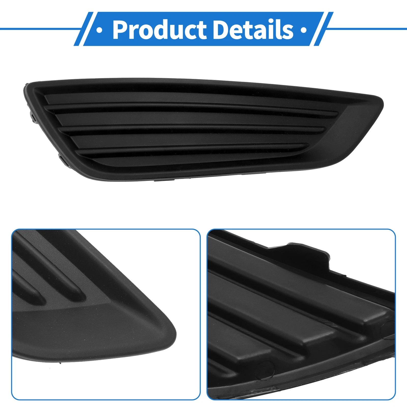 1 Pcs Fog Light Grill for Ford Focus S/SE (2015–2018) No.F1EZ17B814A