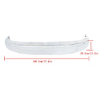 Chrome Split Style Front Bumper Face Bar for Express/Savana 2500 3500 (2003-2025)