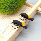 5 Pack Foam Dry Lures for Trout Bass Fishing with Strong Hooks