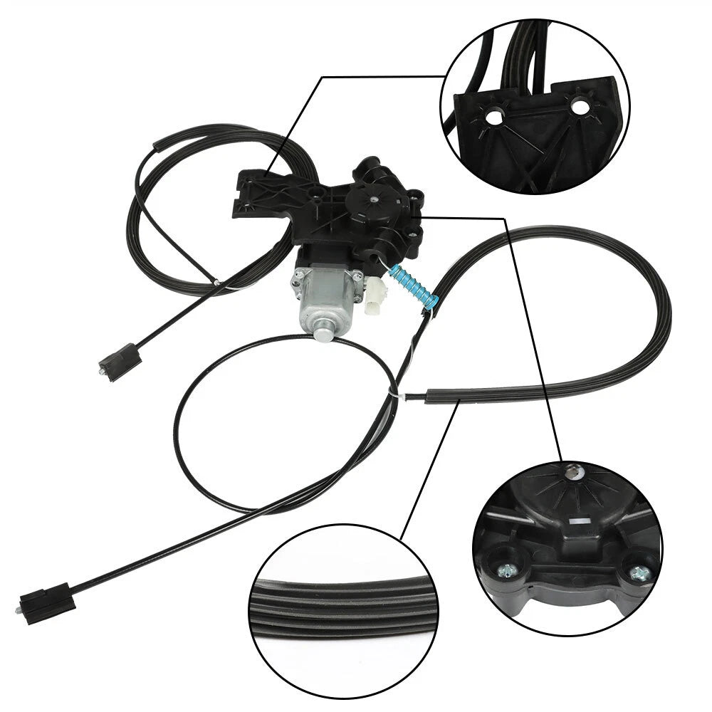 Rear Power Sliding Window Motor Cable Assembly for Ram 1500 (2009–2014)