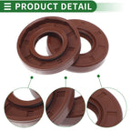 Set of 5 Oil Seal Rotary Shaft Seal FKM Rubber 22x45x8mm