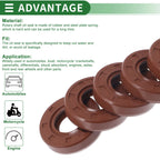 Set of 5 Oil Seal Rotary Shaft Seal FKM Rubber 17x35x8mm
