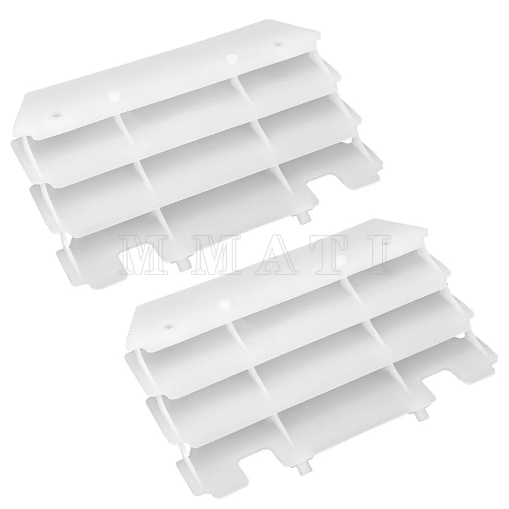 2X Radiator Shroud Guard Covers for Kawasaki KX125 KX250 (1997–2005) 14037-1310-RZ