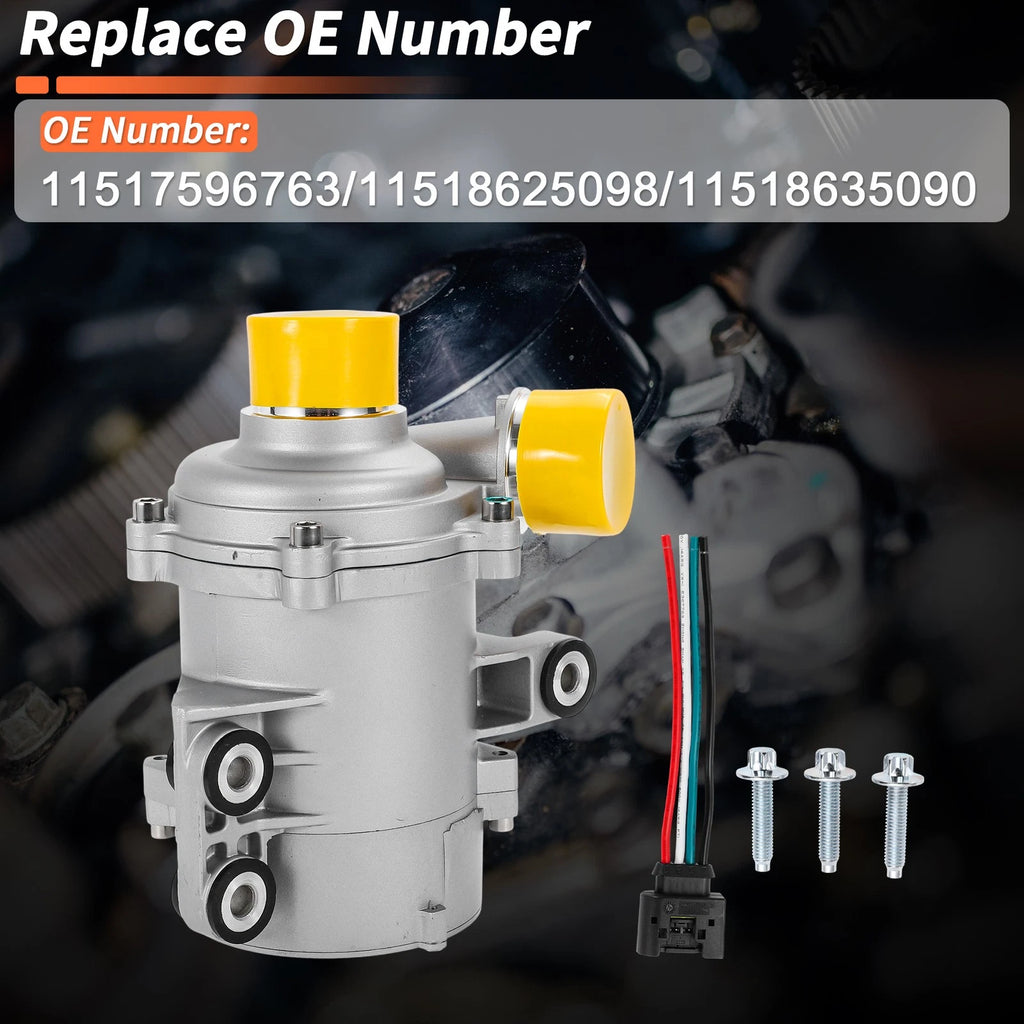 Electric Engine Water Pump for BMW X5 L6 3.0L (2014–2017) No. 11517596763