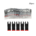 50 Pack Bi-Metal Oscillating Blades for Multitools (Universal Fit)