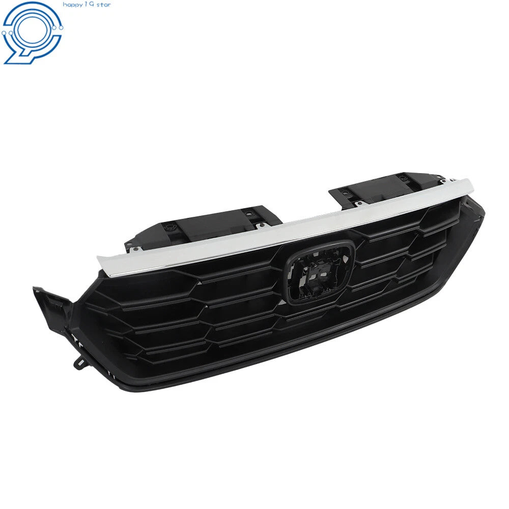 Matt Black Honeycomb Front Upper Grille for Honda CR-V (2023–2024)
