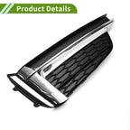1pc Fog Light Grill for Audi A5 S5 (2017–2020) No. 8W6807681F ABS