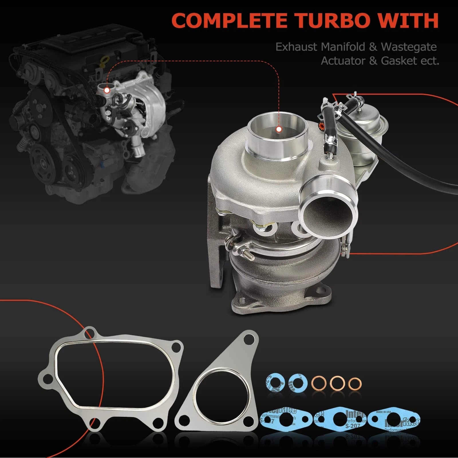 Turbocharger for Subaru Impreza WRX STI (2004–2007)