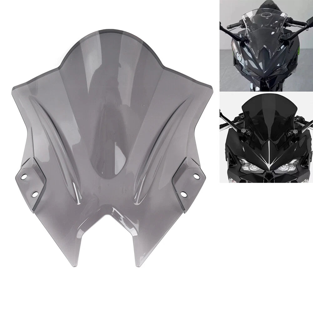 Grey Windshield for Kawasaki Ninja 500 SE (2024–2025)