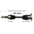 Surtrack Front Driver Left CV Axle Shaft for GM Models