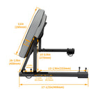 Adjustable Foldable Backrest for ATV Universal (Fits Most Models)