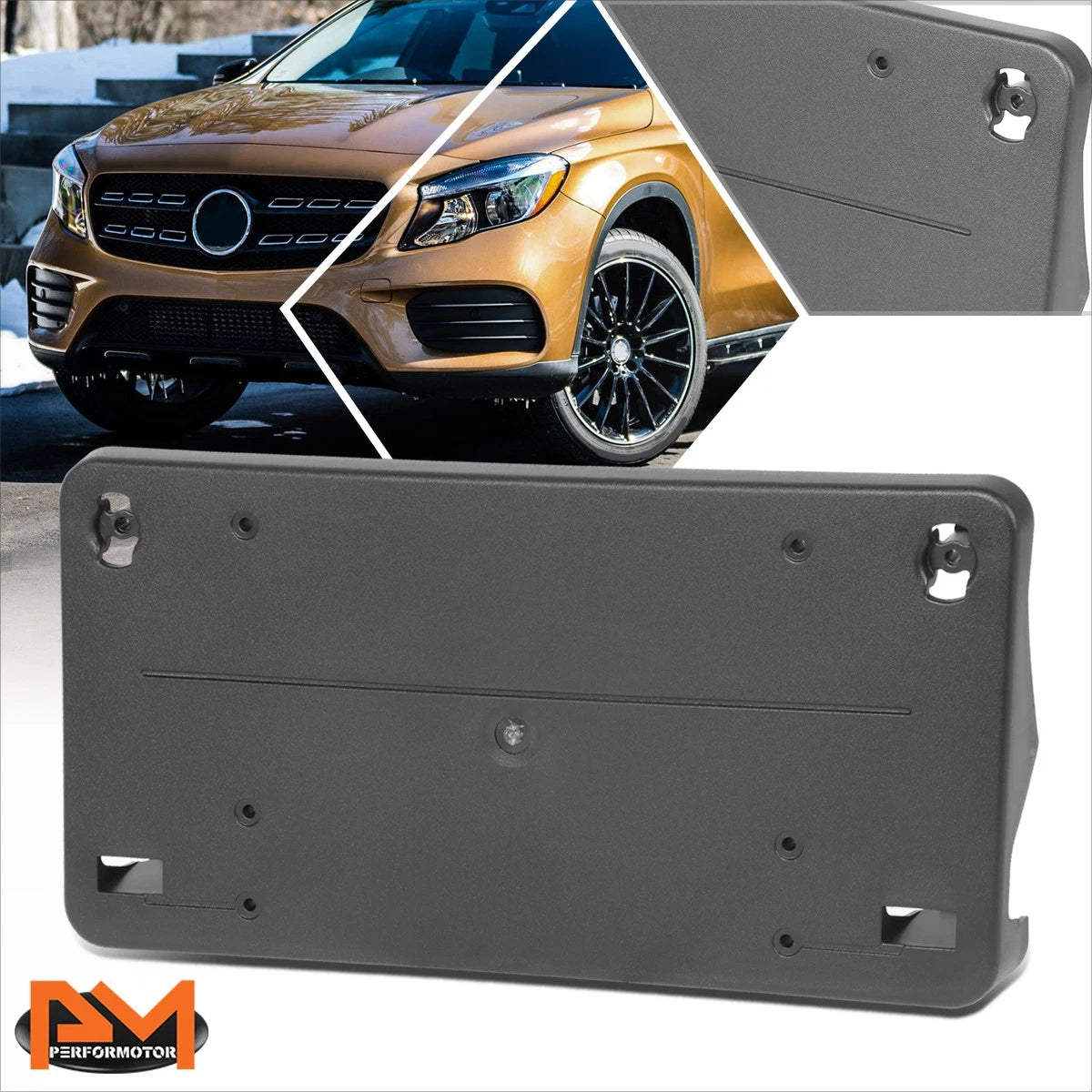 Rear License Plate Mounting Bracket for Mercedes-Benz GLA250 (2021–2023)