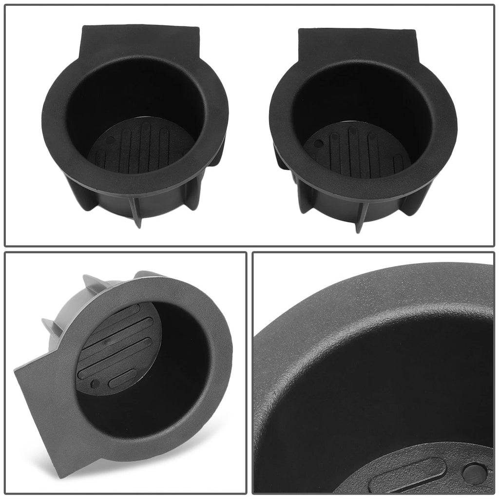 Set of 2 Cup Holder Inserts for Ford F150 Expedition Navigator (2003–2014)