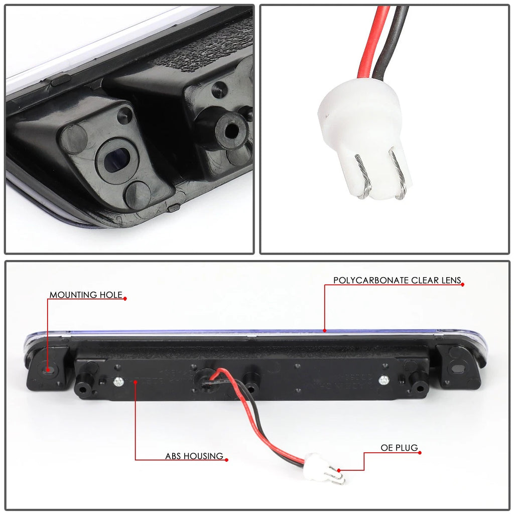 Full LED High Mount Third Tail Brake Light for Honda Ridgeline (2006–2014)