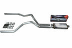 Dual Exhaust Kit for Ford F150 F250 (1987–1994) Stainless Muffler