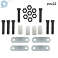 Tandem Axle Trailer Kit for Double Eye Leaf Spring (Bolt Hole 9/16)