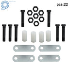 Tandem Axle Trailer Kit for Double Eye Leaf Spring (Bolt Hole 9/16)