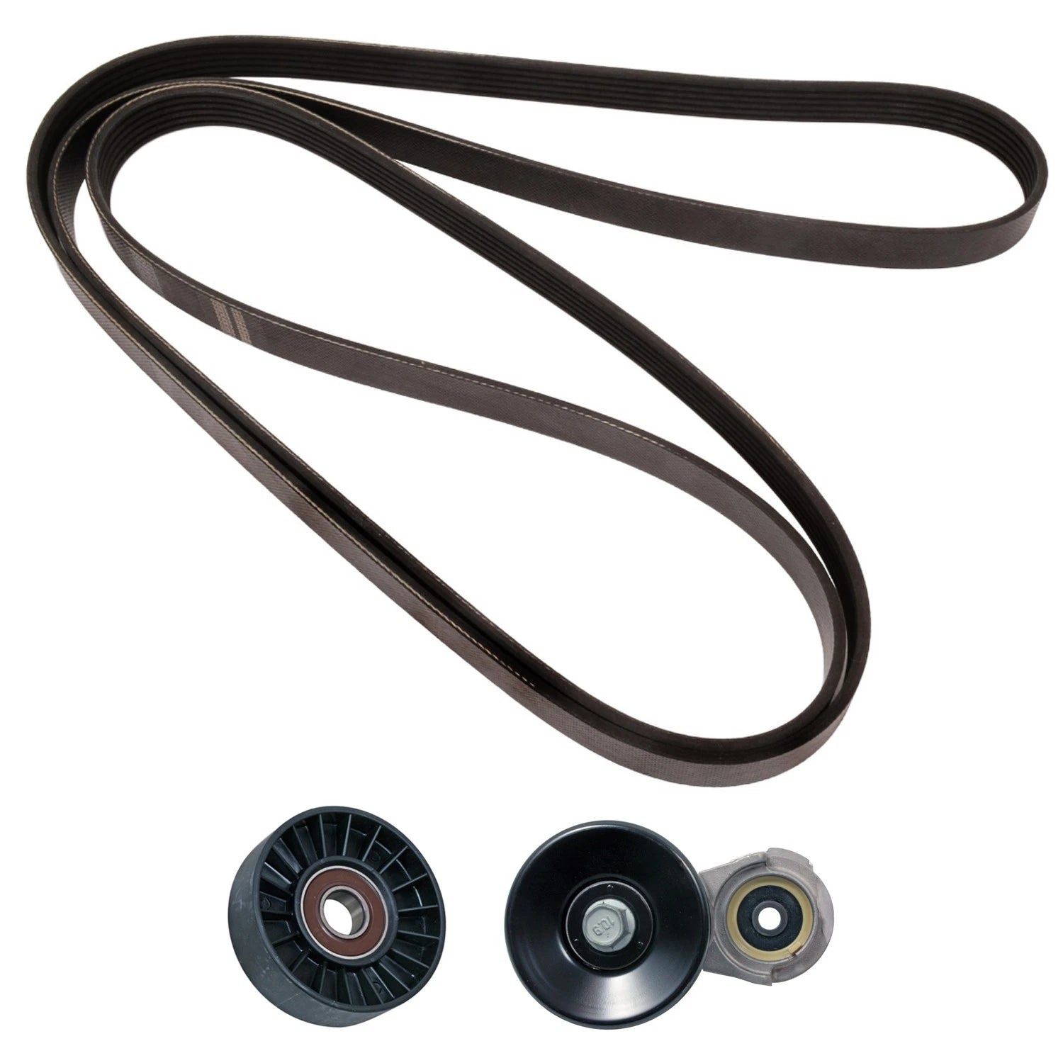 Drive Belt Idler Pulley Tensioner Kit for Optima Santa Fe (2001–2006)