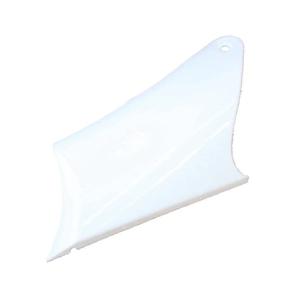 White Plastic Rear Right Side Number Guard for Apollo Orion Pit Pro Dirt Bike